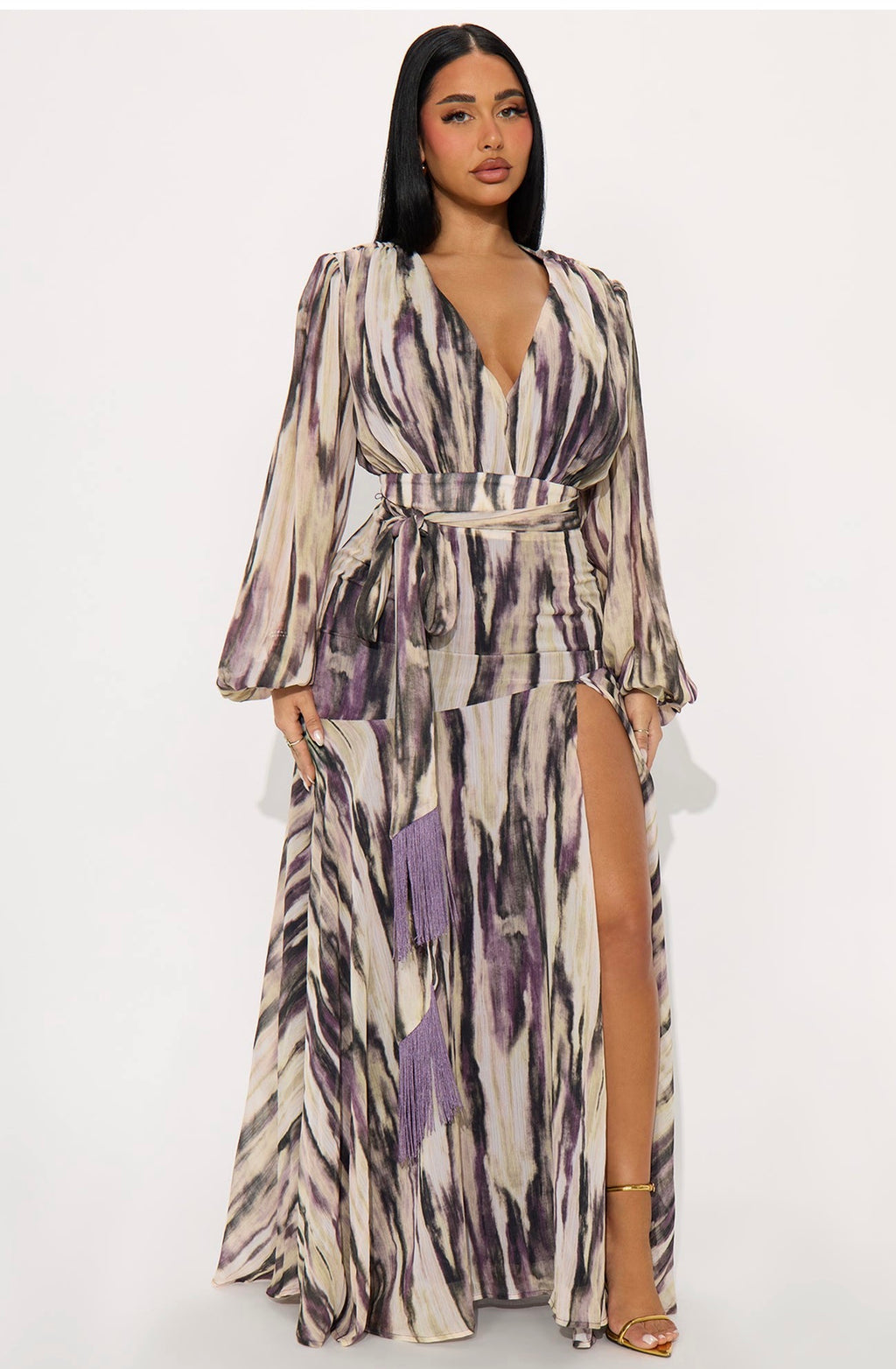 flowing maxi dress