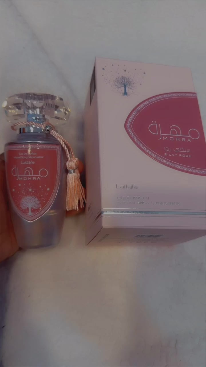 Lattafa Mohra Silky Rose Eau de Parfum