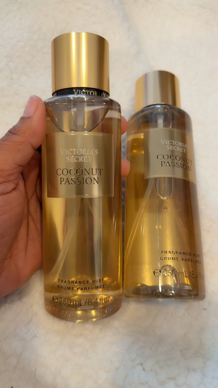 Coconut Passion – Warm Vanilla & Coconut Glow Body Mist (250ml)