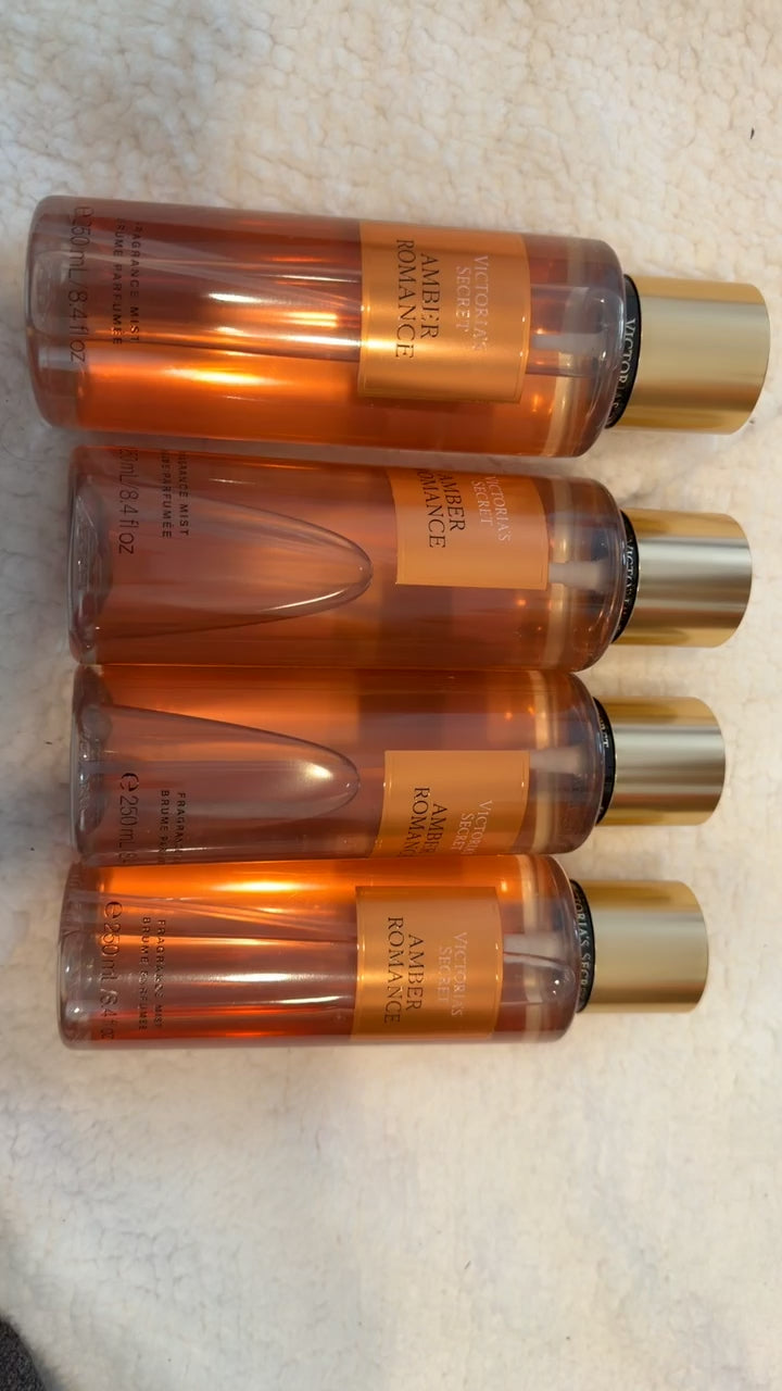 Amber Romance – Deep Amber & Sugar Kiss Body Mist (250ml)